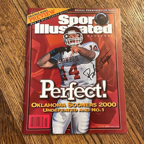 Bob Stoops | OU Sooners | Autographed Sports Illustrated | 12/13/2020 - Picture 2 of 6
